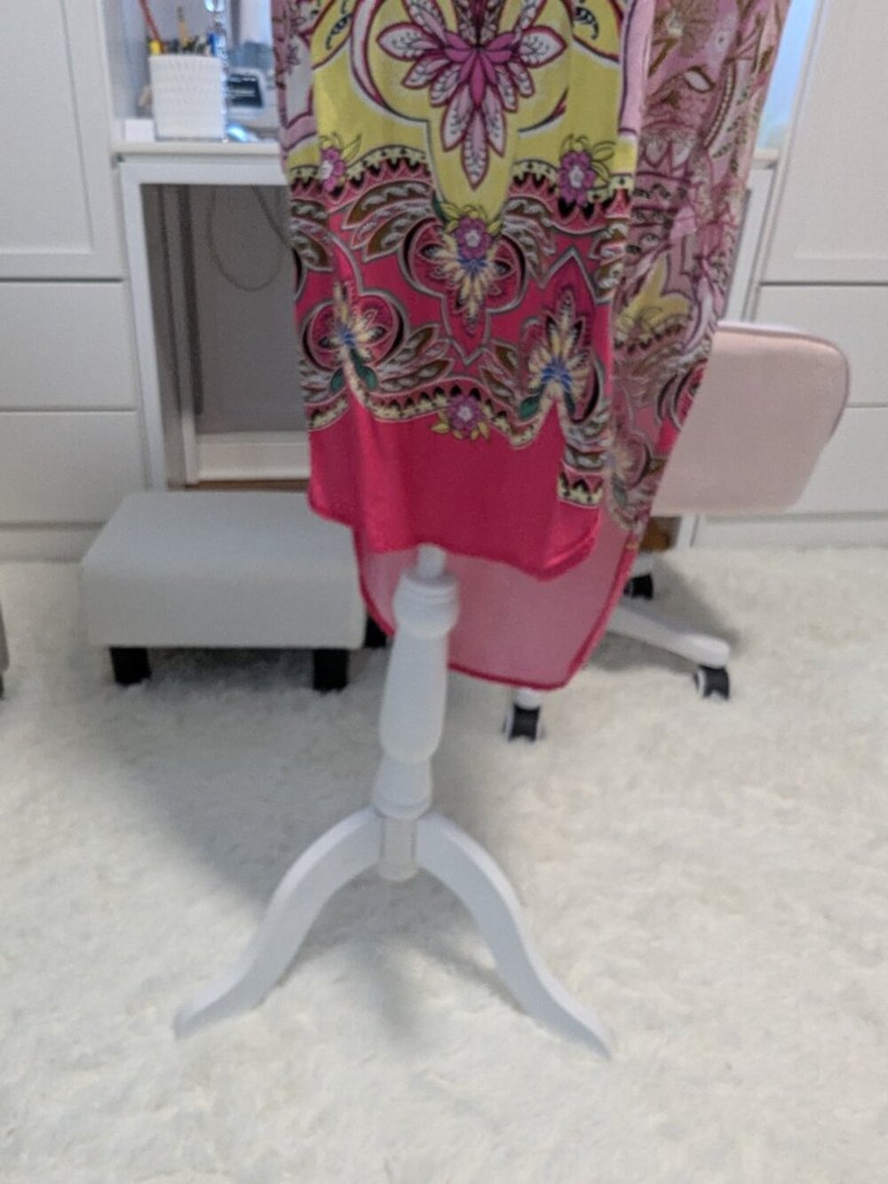 CUPIO TUNIC SUMMER TOP! Colorful and cute over jeans/leggings/wide-leg pants. - Picture 6 of 8